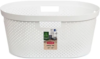 Корзина для белья Curver INFINITY, 40 л, белый 