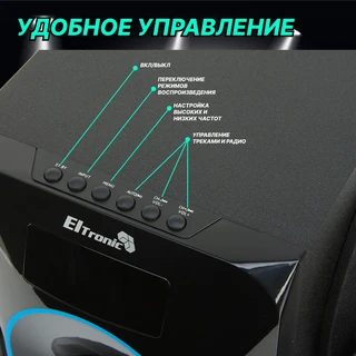 Колонки 2.1 Eltronic 20-92 