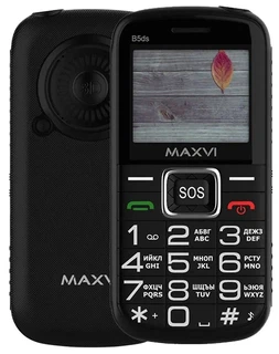 Сотовый телефон Maxvi B5ds Black 