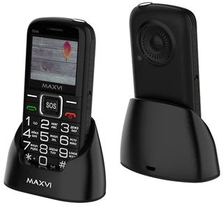 Сотовый телефон Maxvi B5ds Black 