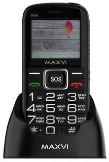 Сотовый телефон Maxvi B5ds Black 