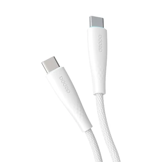 Кабель Deppa Fly USB-С - USB-С, 1.2 м, , белый 