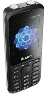 Сотовый телефон OLMIO P33, черный 
