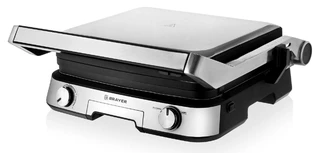 Электрогриль BRAYER 2001BR, серебристый 