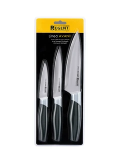 Набор ножей Regent inox Linea AVANTI, 3 предмета 