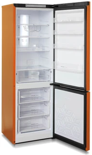 Холодильник Бирюса T960NF, оранжевый 