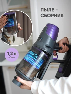 Вертикальный пылесос CENTEK CT-2572, сиреневый 