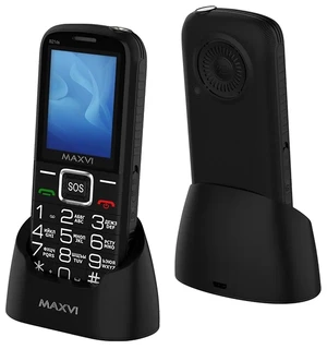 Сотовый телефон Maxvi B21ds Black 