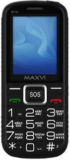 Сотовый телефон Maxvi B21ds Black 