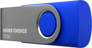 USB-накопитель More Choice MF32-4 32 ГБ, USB 2.0, синий 