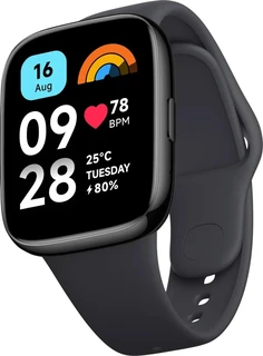Смарт-часы Xiaomi Redmi Watch 3 Active, черный 