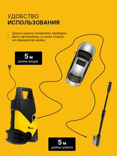 Мойка высокого давления Kolner KHPW2200SP 