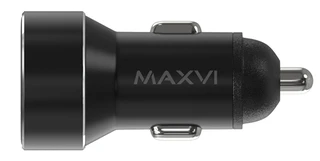 Автомобильное зарядное устройство Maxvi CCM-M542, черный 