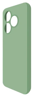 Накладка Krutoff Silicone Case для Infinix Smart 8/8 Plus/8 Pro, зеленый 