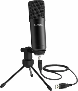 Микрофон настольный FIFINE K730, черный 