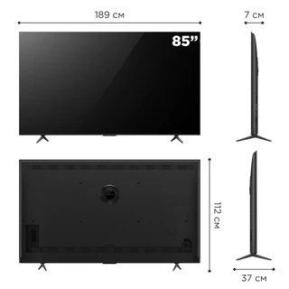 Телевизор 85" TCL 85C655 PRO 