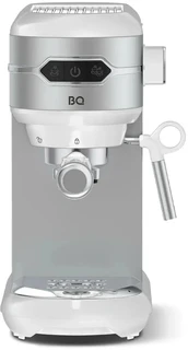 Кофеварка BQ CM3001, стальной/белый 