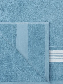 Полотенце Cleanelly Ice Shine голубой 50х90 см, махра 