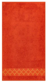 Полотенце Cleanelly Oro di Venezia красный 50х90 см, махра 