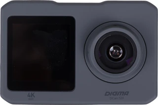 Экшн-камера DIGMA DiCam 520, серый 