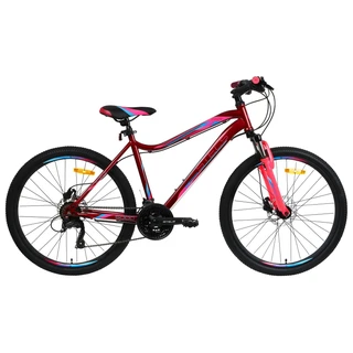 Велосипед STELS Miss 5000 D 26" V020, вишнёвый/розовый 