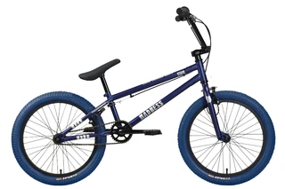 Велосипед Stark'24 Madness BMX 1 20", темно-синий/серебро 