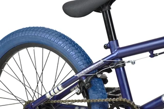 Велосипед Stark'24 Madness BMX 1 20", темно-синий/серебро 