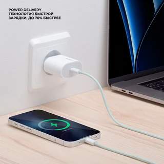 Сетевое зарядное устройство Deppa Original Wall Charger, белый 