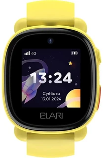 Смарт-часы ELARI Kidphone 4G Lite, желтый 