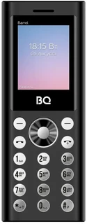 Сотовый телефон BQ 1858 Barrel, черный 