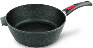 Сотейник Нева Металл Посуда Granite, 26 см 