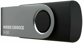 USB-накопитель More Choice MF16-4 16 ГБ, USB 2.0, черный 