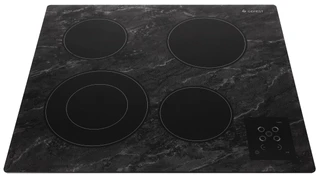 Электрическая варочная панель GEFEST ЭС В СН 4231 K52, черный мрамор 