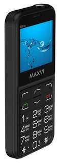 Сотовый телефон Maxvi B231ds, черный 