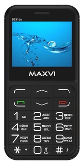 Сотовый телефон Maxvi B231ds, черный 