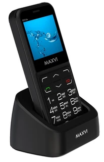 Сотовый телефон Maxvi B231ds, черный 