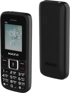 Сотовый телефон Maxvi C3n, черный 