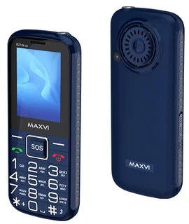 Сотовый телефон Maxvi B21ds UP, синий 