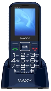 Сотовый телефон Maxvi B21ds UP, синий 