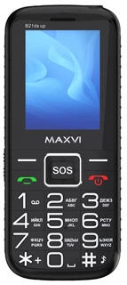 Сотовый телефон Maxvi B21ds UP, черный 