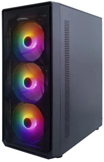 Системный блок AMD Ryzen 5 7500F 6*3.7-5GHz/16GB DDR5/RX 7600 8GB GDDR6/SSD 512GB/LED ATX 650W/DOS [194916] 