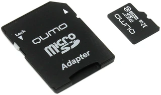 Карта памяти microSDHC Oumo 32GB + адаптер SD