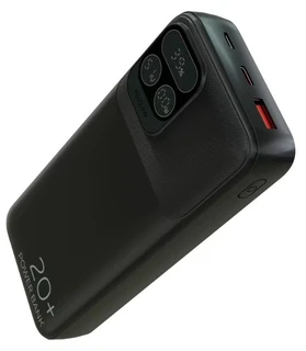 Внешний аккумулятор More choice PB55-20 20000mAh, черный 