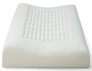 Подушка ортопедическая ИвШвейстандарт Memory foam 60х40х12 см, трикотаж 