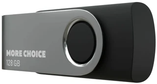 USB-накопитель More Choice MF128-4 128 ГБ, USB 2.0, черный 