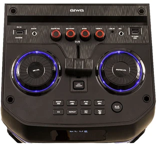 Портативная аудиосистема AIWA CAS-600, черный 