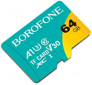 Карта памяти microSDXC Borofone TF64B 64GB 