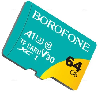 Карта памяти microSDXC Borofone TF64B 64GB 