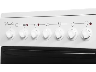 Стеклокерамическая плита Лысьва EF4005MK00 (ЭПС 43р1 МС), белый 