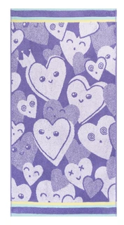 Полотенце Cleanelly VALENTINES 70х130 см, махра 